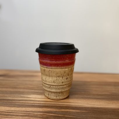 Mug Alto con tapa de goma